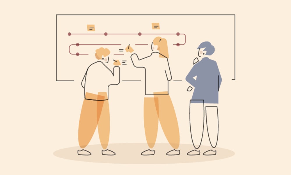 Illustrasjoner til IA-bransjeprogram barnevern
