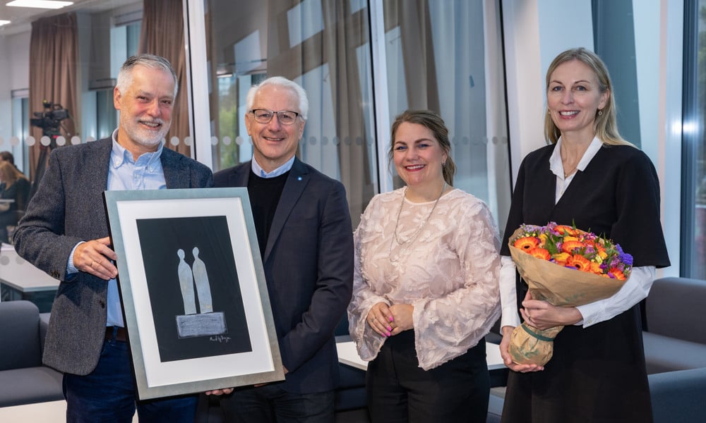 Vinnerne av klarspråkprisen 2026 er Asker kommune.