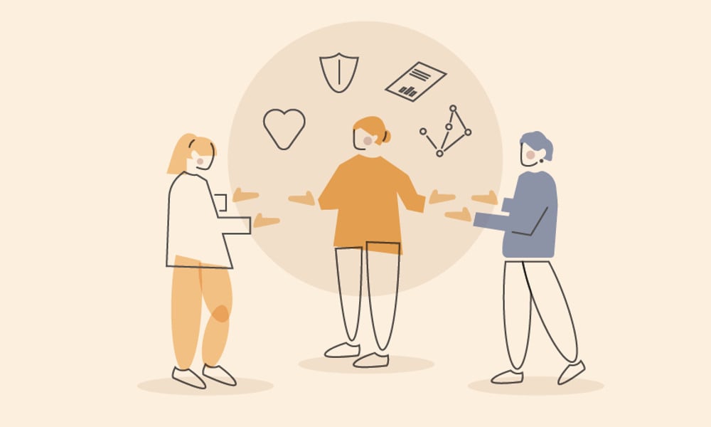 Illustrasjoner til IA-bransjeprogram barnevern