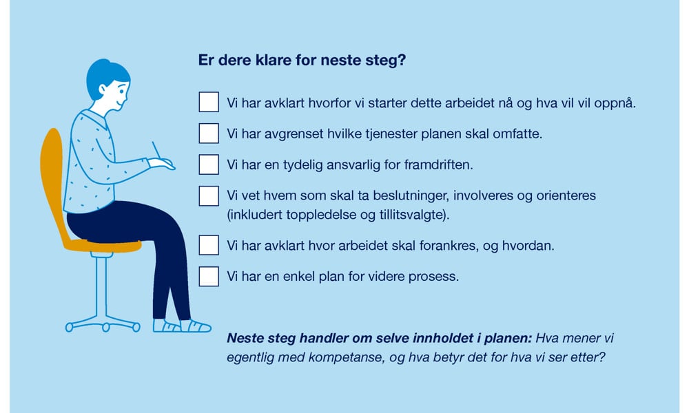 Illustrasjon til Verktøy for strategisk kompetanseplanlegging