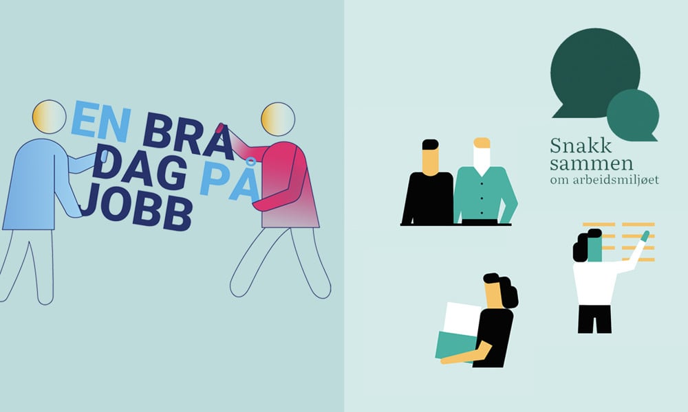 Illustrasjoner til bruk p&aring; IA bransjeprogram skole og SFO