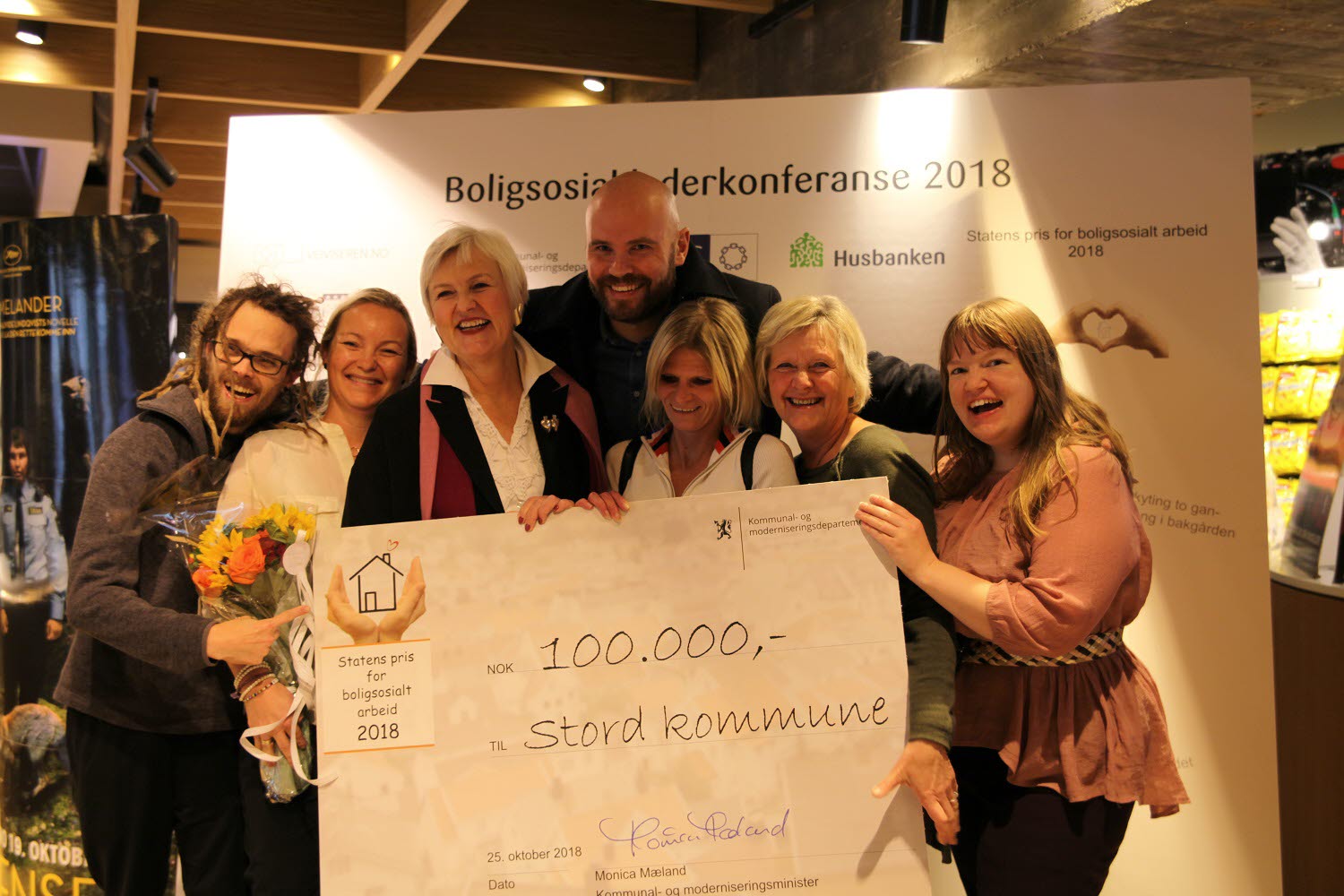 Stord kommune vant Statens pris for boligsosialt arbeid