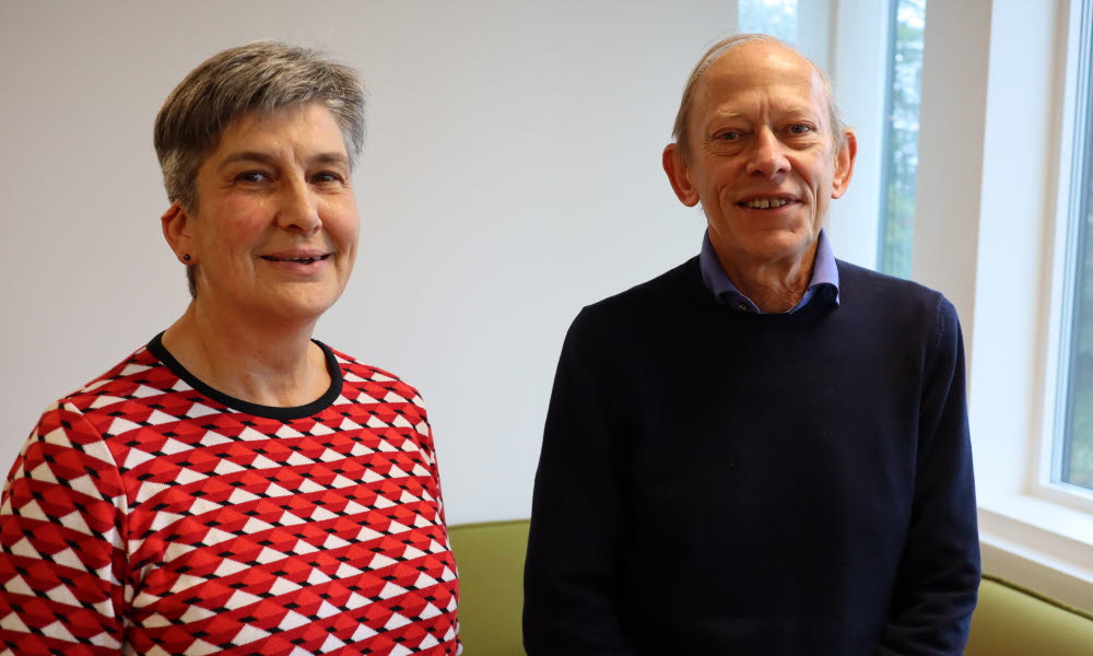 Professor Sabine Ruths og dekan Jan Erik Askildsen ved Universitetet i Bergen har sammen med forskerkolleger i Bergen studert satsingen Gode pasientforløp.