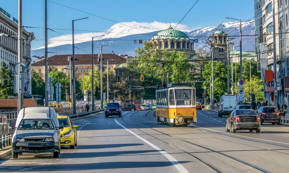 Hovedstaden i Bulgaria Sofia 