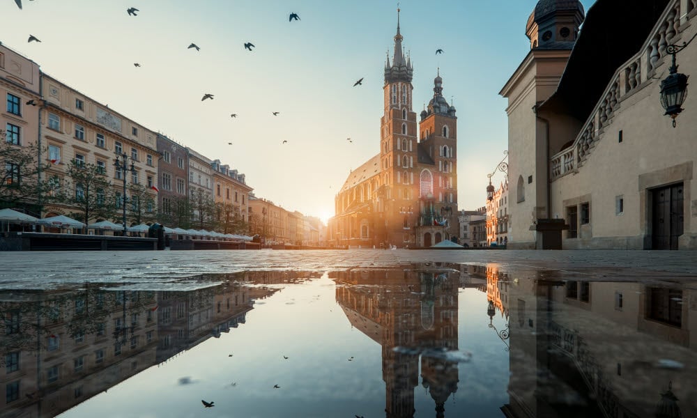 Krakow, Polen 